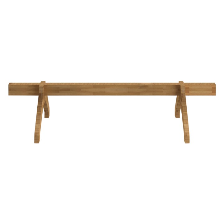 Olivia Wood Beam - Barra e gambe in legno per sedute e tavolini