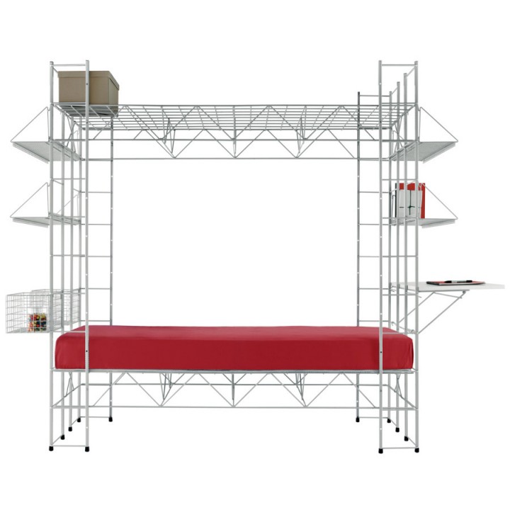 Abitacolo ("Little House") - Multifunctional bed, fully equipped composition