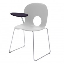 Olivia Slim - Chair with right writing tablet, antipanic hinge